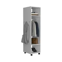 RTA DESIGN - Closet Cuter Blanco Kronospan con espejo lateral ZF