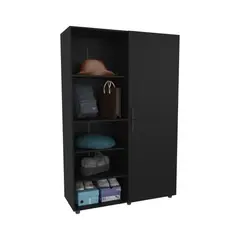 RTA DESIGN - Closet Econo Wengue Pequeño con amplios espacios para guardar ropa ZF