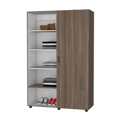 RTA DESIGN - Closet Eco Milan y Blanco Pequeño con amplios espacios para guardar ropa ZF
