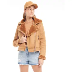 SEVEN SEVEN - Chaqueta Para Mujer Color Camel Marca #28080861