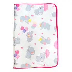 MUNDO BEBE - Cambiador Bebé Acolchado Estampado Antialergico Impermeable