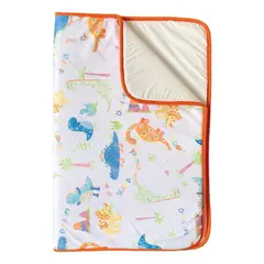 MUNDO BEBE - Cambiador Bebé Acolchado Estampado Antialergico Impermeable