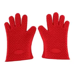 GENERICO - Guantes Para Cocina Silicona Protección De Calor Hot Hands
