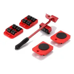 GENERICO - Palanca Levanta Muebles Nevera Lavadora Con Bases Deslizante