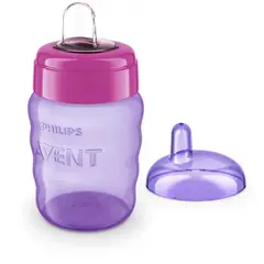 PHILIPS - Vaso Classic Antigoteo Rosado 9 Oz Con Tapa