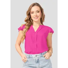 MARKETING PERSONAL - Blusa Mujer Magenta Vivo Mp 107845