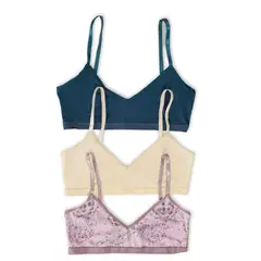 FORMAS INTIMAS - Top Paq X3 Mujer Multicolor Fi 32960