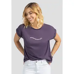 RUTTA - Camiseta Mujer Vinotinto 107957