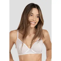FORMAS INTIMAS - Bralette Mujer Blanco Fi 7137