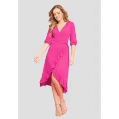 MARKETING PERSONAL - Vestido Mujer Magenta Vivo Mp 107844