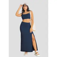 ATYPICAL - Conjunto Mujer Azul Profundo 106919