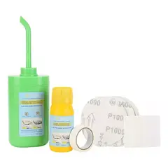 GENERICO - Kit Reparacion Faroles Carro Lija Brillo Anti Rayones Auto