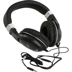GENIUS - Diadema Hs-610 Con Microfono 35mm Ajustable Para Cel Color Negro