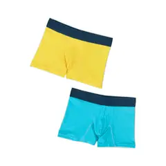 FORMAS INTIMAS - Bóxer Paq X2 Infantil Azul FI 32600