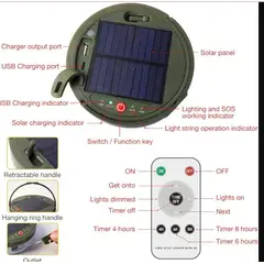 CAMPINGAZ - LAMPARA CAMPING CON TIRA LED IMPERMEABLE MULTIFUNCIONAL
