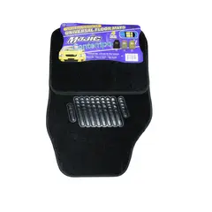GENERICO - Tapete Contempo Majic / Color Negro