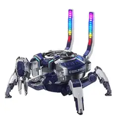 ONIKUMA - Parlante Altavoz Inalámbrico Mecánico Cangrejo Bluetooth Luz Led