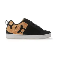 DC SHOES - Tenis Court Graffic Para Mujer Color Negro