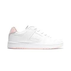 DC SHOES - Tenis Manteca 4 Para Mujer Color Blanco y Rosa