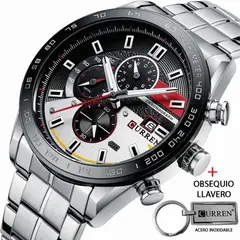 CURREN - Reloj Hombre 8410 Mas Obsequio Llavero y Caja