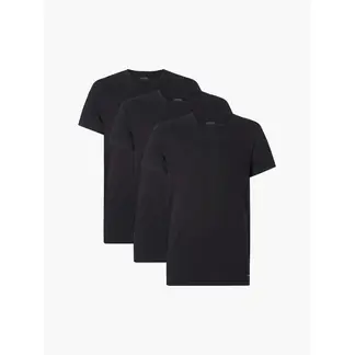 CALVIN KLEIN - Paquete De 3 Camisetas Negras Cuello Redondo