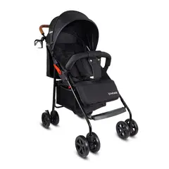 BEBESIT - Coche Paseador Bebé Buggy Negro