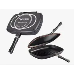 GENERICO - Sartén 36cm Doble Faz Cocina Fácil por Ambos Lados