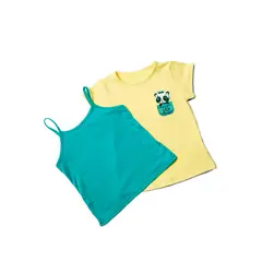 MARKETING PERSONAL - Camiseta Paq X2 Infantil Femenino Multicolor Mp 77946