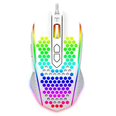 T-DAGGER - Mouse Gamer alámbrico T-TGM310 Imperial blanco