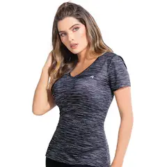 FORMAS INTIMAS - Camiseta Mujer Negro FI 77687
