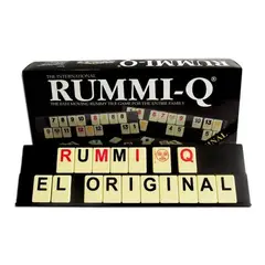 GENERICO - Rummi-q caja de fichas juego de mesa