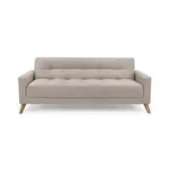 VENECIA - Sofá Cama Sahara Tela Poliéster Taupe