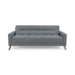 VENECIA - Sofá Cama Sahara Tela Poliéster Gris