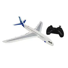 GENERICO - Aeroplano Avión Icopor Control Remoto Resistente Recargable