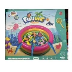 GENERICO - JUEGO DE MESA DE PESCA (CON PISCINA DE PESCADOS) 1126