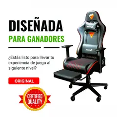 FALCON X - Silla Gamer FalconX SD-265 FT Reposapies
