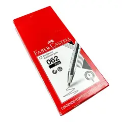 FABER-CASTELL - Bolígrafo Medium 062 Negro Faber Castell