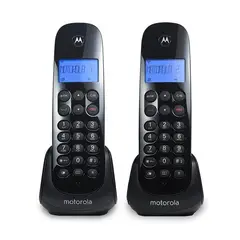 MOTOROLA - Teléfono Inalámbrico Doble con Identificador y Expandible