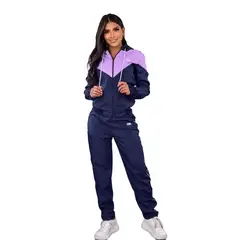 MODA EN CIRCUITO - Conjunto Deportivo o Sudadera para Mujer en Impermeable.