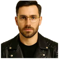 BUHO PARIS - Gafas Montura Oftalmica - Para Hombre en Metal GM35