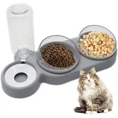 GENERICO - Dispensador Automático De Comida Y Agua Para Mascotas