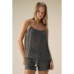 TOUCHE LINGERIE - PIJAMA SHORT ESTAMPADA 0575052