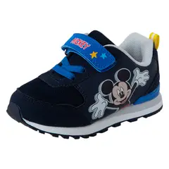 DISNEY - Zapatos Deportivos Con Diseño De Micky Para Niño Pequeño Azul 200240