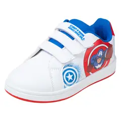 MARVEL - Zapatos Deportivos Para Niño Pequeño Blanco 200435