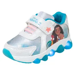 MARVEL - Zapatos Deportivos Con Diseño De Moana Para Niña Pequeña Blanco 200486
