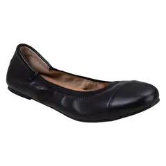 COMFORT PLUS - Zapatos Planos Claire Tipo Ballet Para Mujer Negro 200220