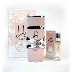LATTAFA - Perfume Yara 100ml + Roll on 10ml