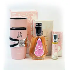 LATTAFA - Perfume Yara 100ml + Yara 50ml + Yara Roll-On 10ml