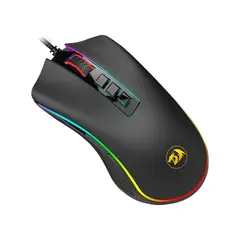 REDRAGON - Mouse Gamer M711 Cobra Chroma, 10k Dpi, 9 Keys, Blk