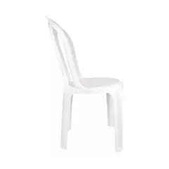 ERGONOMUS - Silla Plástica de Jardin Con Protección UV Blanca